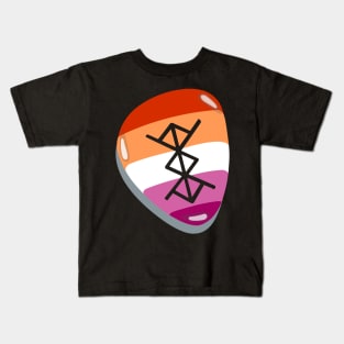 Lesbian rune Kids T-Shirt